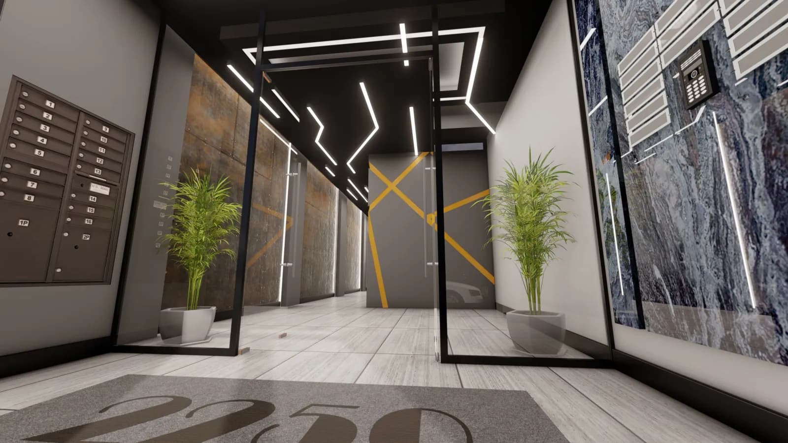 2250 59th Street Lobby — project photo 1