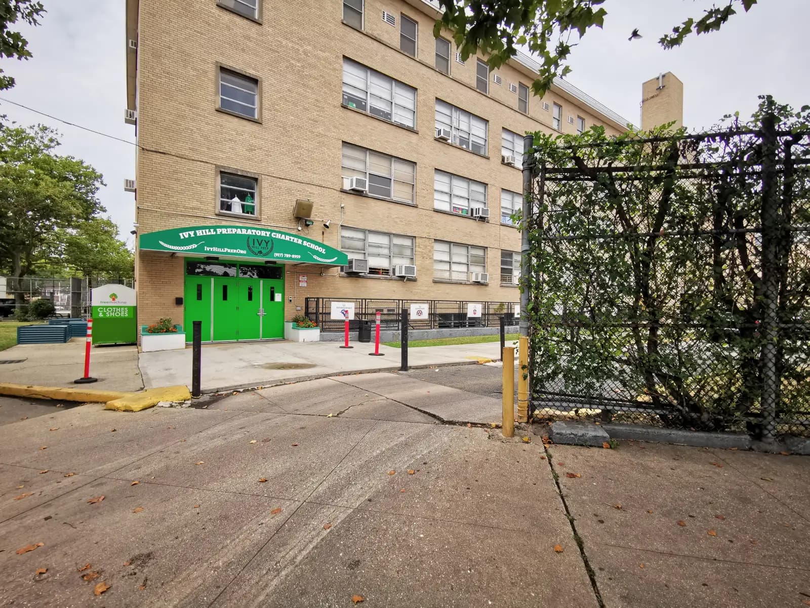 475 East 57th Street — Classroom transformed from dated drop-ceiling space to a bright, modern learning environment — before