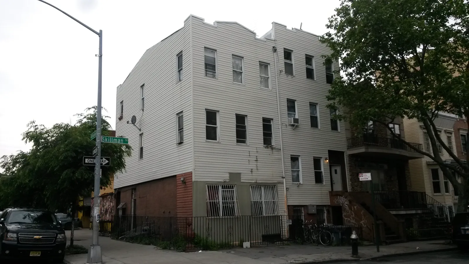 Two Building to One facade reimagined - Brooklyn — before